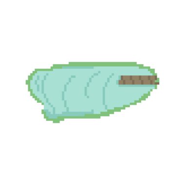 Temiz göl pikseli sanatı