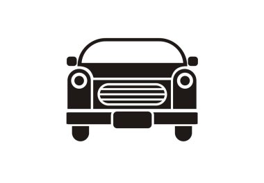 Siyah beyaz basit bir çizim.