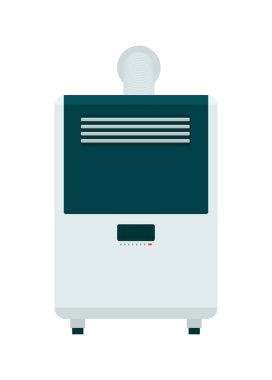 Kısa zemin kliması. Basit düz resimleme