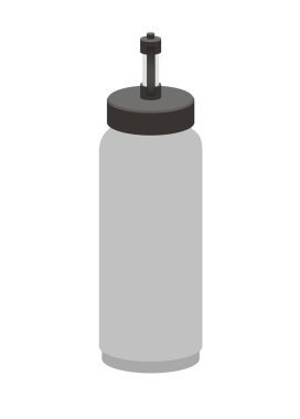 Su kabı basit düz resimleme