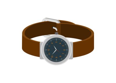 Saate bak. Basit düz resimleme.