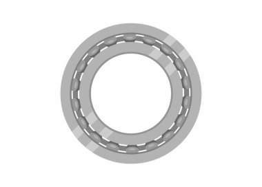 Top taşıyıcı düz çizim. Basit izole ve renkli çizimler.
