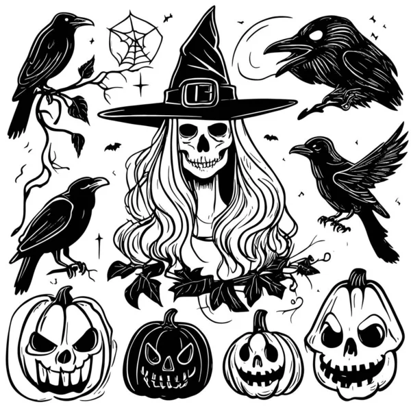 design de vetor de morcego assustador de halloween em um fundo branco.  vetor de morcego com cor preta e cara assustadora. coleção de morcegos de  halloween com ilustração vetorial de rosto de