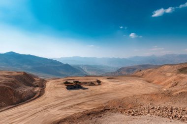 Dağların güzel manzarası