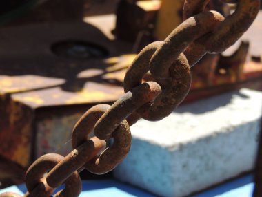 Zincir ve asma kilit, kapat