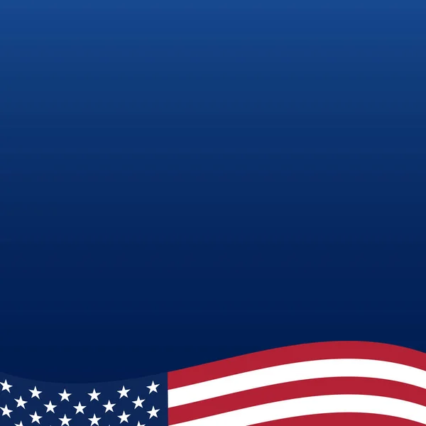 Amerikaanse Vlag Patriottische Achtergrond — Stockfoto