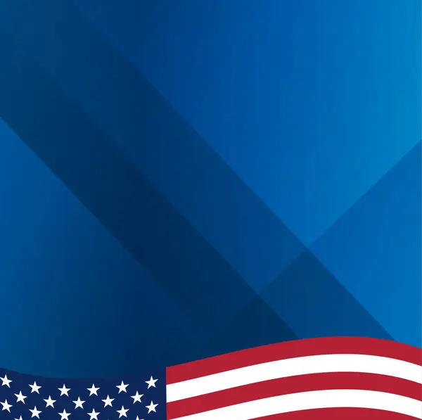 Amerikan bayrağı vatansever arka plan.