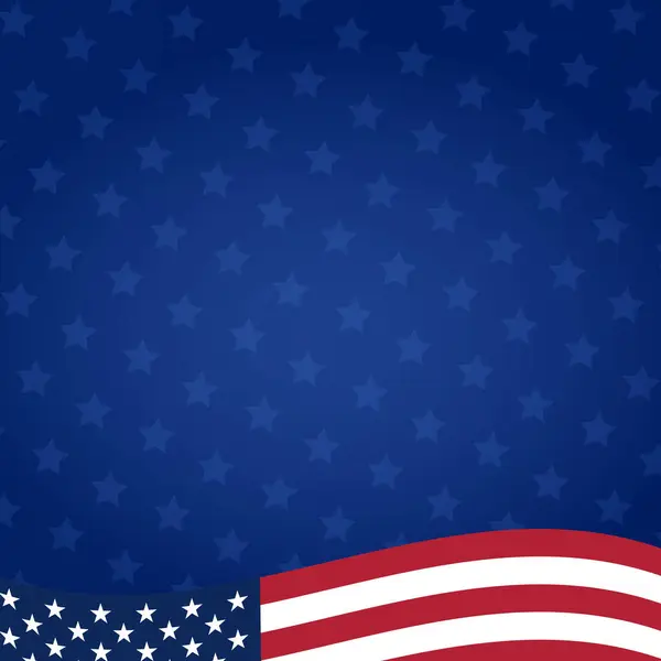 Fondo Patriótico Bandera Estadounidense — Foto de Stock
