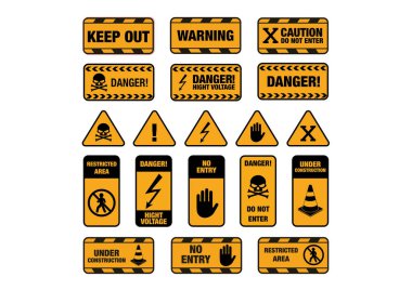 Tehlike ve uyarı işaretleri