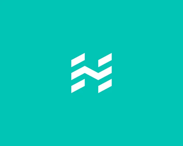 Letter Logo Met Een Geïntegreerd Grafiek Data Symbool Zeer Elegant — Stockvector