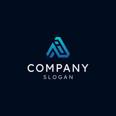 Harf yapay zekası veya IA logosu