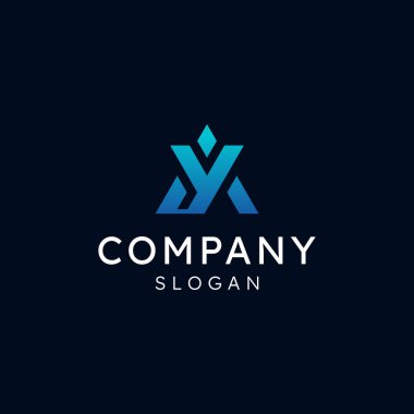 Harf AY veya YA logosu