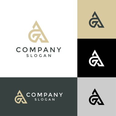 Harf GA veya AG logosu