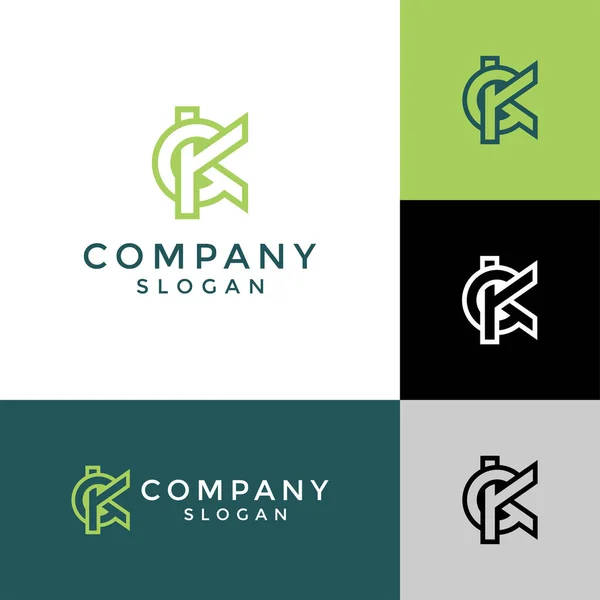 Lettre Logo — Image vectorielle
