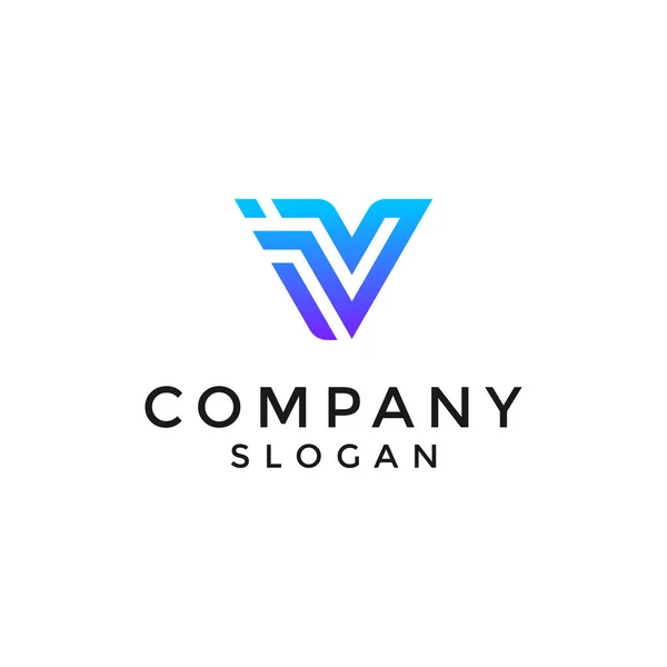 Logotipo Las Letras — Vector de stock