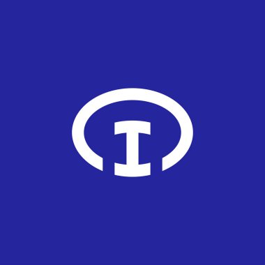 Modern ilk harf OI veya IO monogram logosu