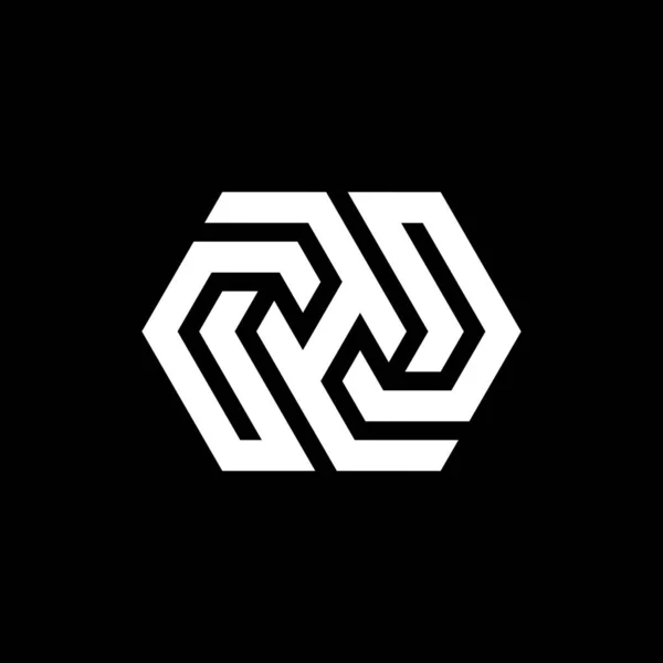 Lettera Logo — Vettoriale Stock