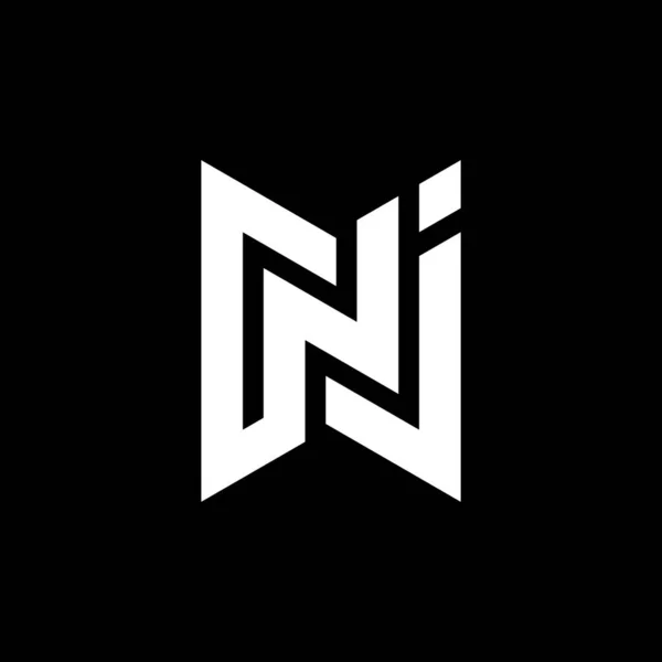 Літера Наса Або Логотип — стоковий вектор