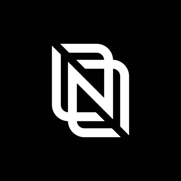 字母Nl或Ln标志 — 图库矢量图片