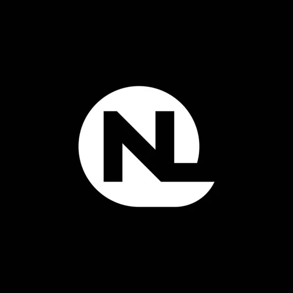 字母Nq或Qn标志 — 图库矢量图片