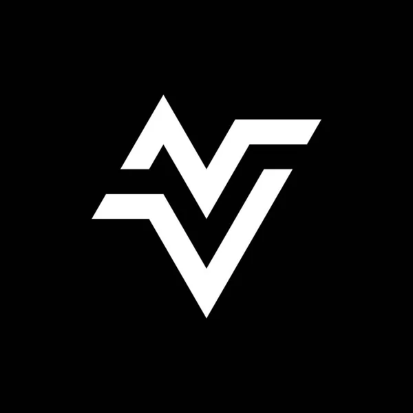 Harfi Veya Logosu — Stok Vektör