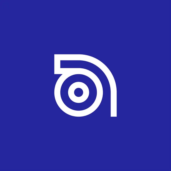 Современный Логотип Монограммы — стоковый вектор