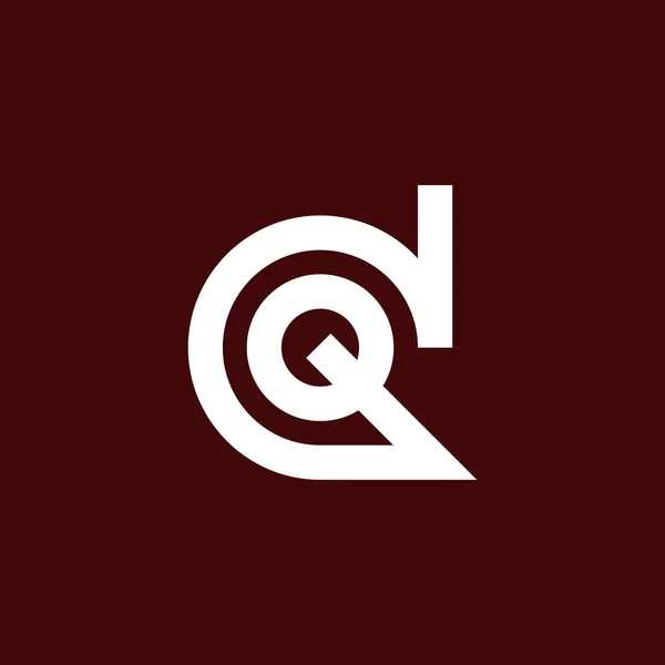 Сучасний Мінімалістичний Логотип Початкової Літери Або — стоковий вектор
