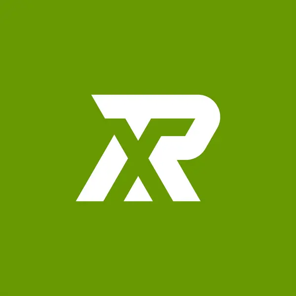 现代简约首字母Rx或Xr标识 — 图库矢量图片