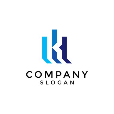 Logo, K harfiyle bir istatistik çizelgesi kombinasyonu