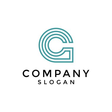 İlk harf G sinyal teknik hatları logosu