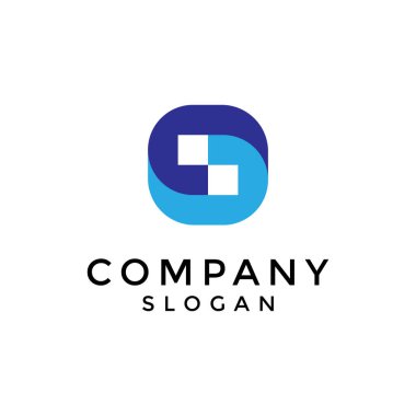 modern S piksel logosu