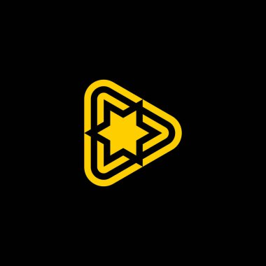 üçgen yıldız ortam logosu.