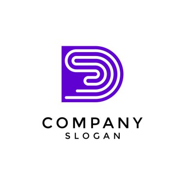 D harfi parmak izi logosu