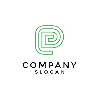 Zarif harf EP veya Beden Eğitimi logosu.