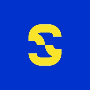 Modern S logosu. S harfi arasında bir şeyi koruyan iki eli temsil ediyor.