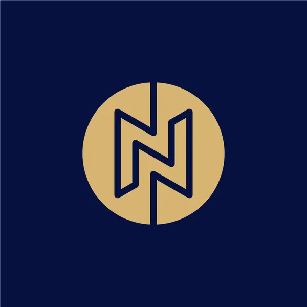 Litera Logo Okręgu — Wektor stockowy