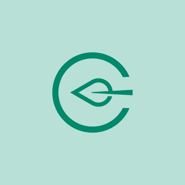 Логотип Технологии Буквы — стоковый вектор