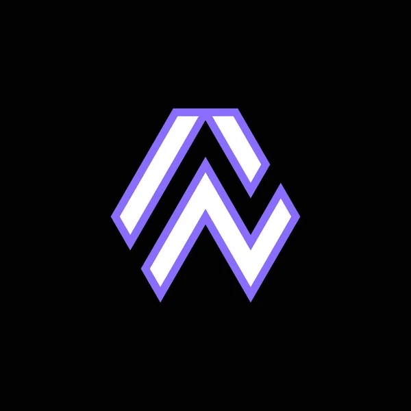 Nowoczesna Litera Logo Lub — Wektor stockowy