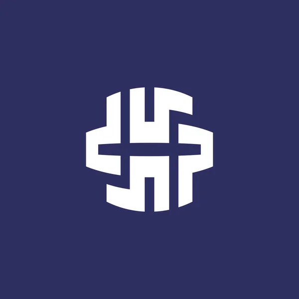 Modern Harf Logosu — Stok Vektör