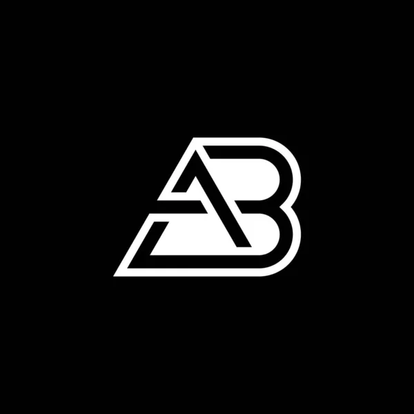 Σύγχρονο Λογότυπο Lettermark — Διανυσματικό Αρχείο