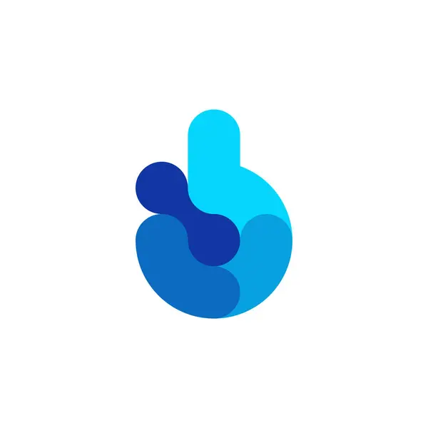 Letter Netwerklink Logo — Stockvector