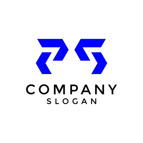 modern harf P ve G monogram logosu