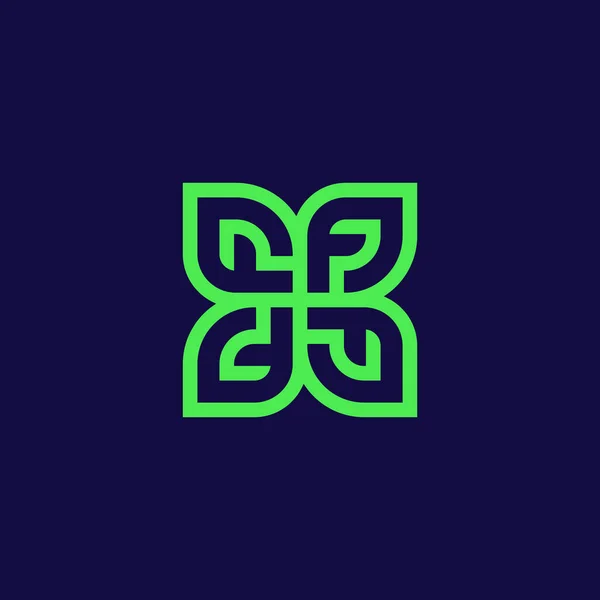 Λογότυπο Του Φυσικού Φύλλου — Διανυσματικό Αρχείο