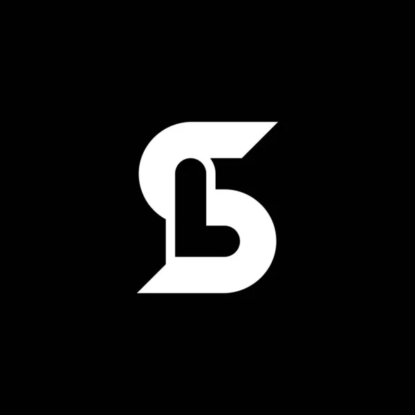 Logotipo Inicial Letra Moderno Elegante — Archivo Imágenes Vectoriales
