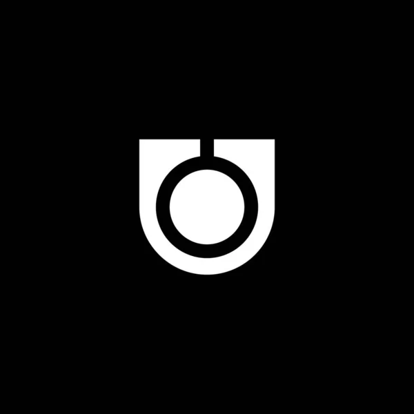 Carta Moderna Elegante Logotipo Inicial —  Vetores de Stock