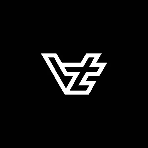 Сучасна Елегантна Літера Або Телевізійний Початковий Логотип — стоковий вектор