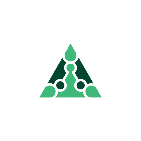 Liderlik Logosu Işbirliği Takım Çalışması Logosu — Stok Vektör