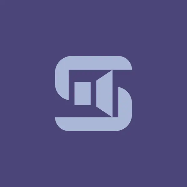 Letter Logo Combinatie Met Het Geluid Luidspreker Symbool — Stockvector