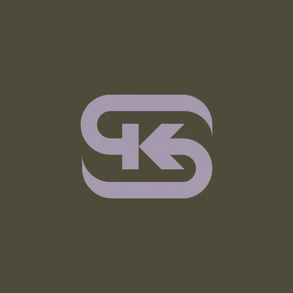 Логотип Perfect Combination Letter Initial Corporate Logo — стоковый вектор