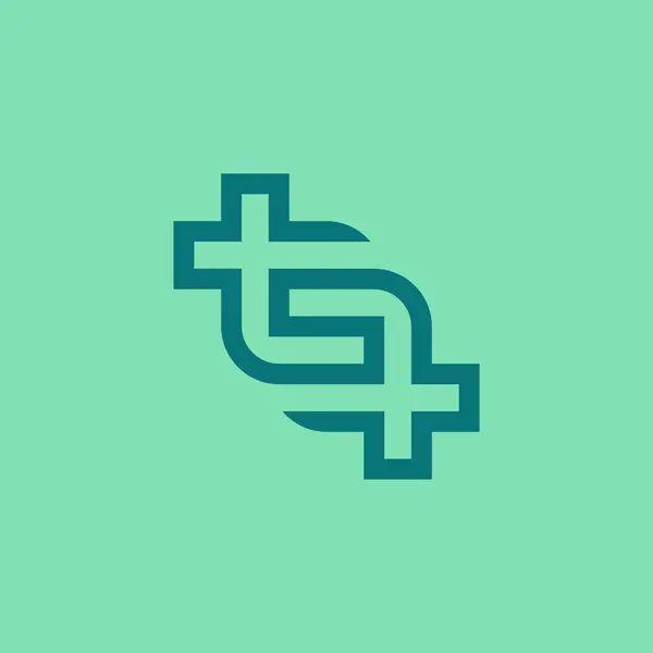 Oder Logo Die Perfekte Kombination Aus Buchstabe Und Initiales Firmenlogo — Stockvektor